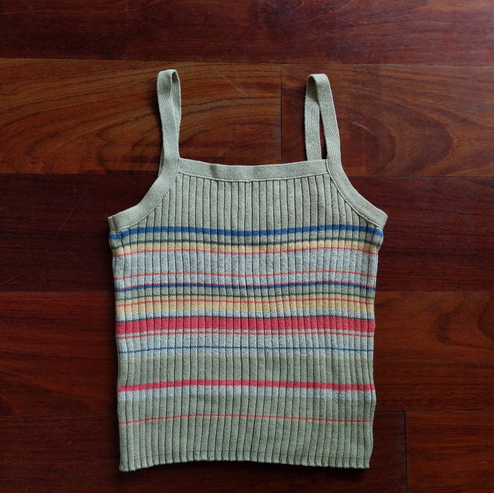 *SOLD* VTG LIZ CLAIBORNE LIZ WEAR PETITE KNIT TOP